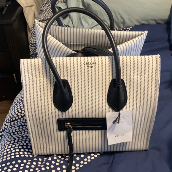 NWT Celine phantom navy and white - Picture 5 of 6